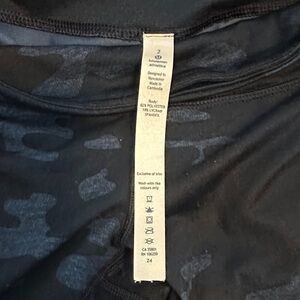 lululemon athletica Black Cropped Pants